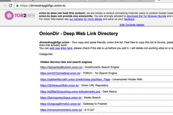 Ссылки на онион сайты